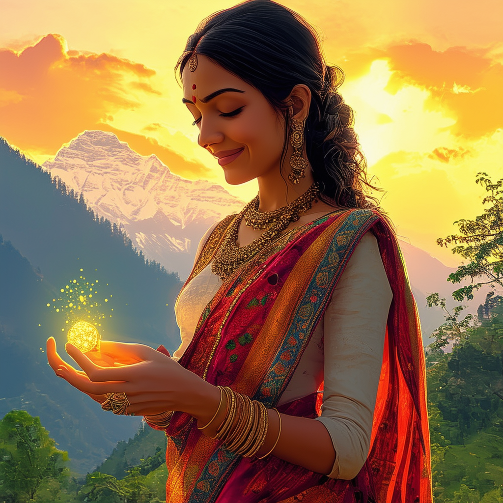 images/as_the_sun_dipped_below_the_horizon__painting_the_sky_in_hues_of_fiery_crimson_and_burnished_gold__amrita_and_laxmi_made_their_way_to_a_secluded_glade_deep_within_the_heart_of_the_valley__here__ancient_stones_stood_like_silent_sentinels__their_surfaces_etched_with_symbols_that_seemed_to_hum_with_ancient_power__image_5_20250104.png